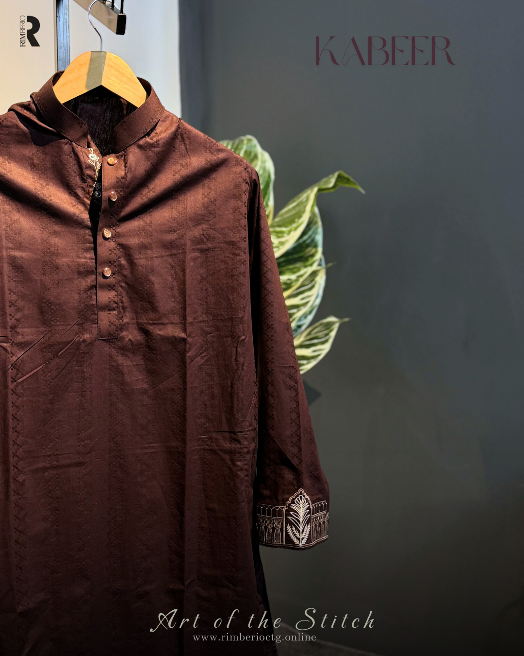 KABEER | MAROON PANJABI