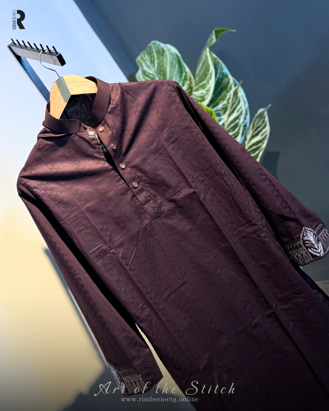 KABEER | MAROON PANJABI