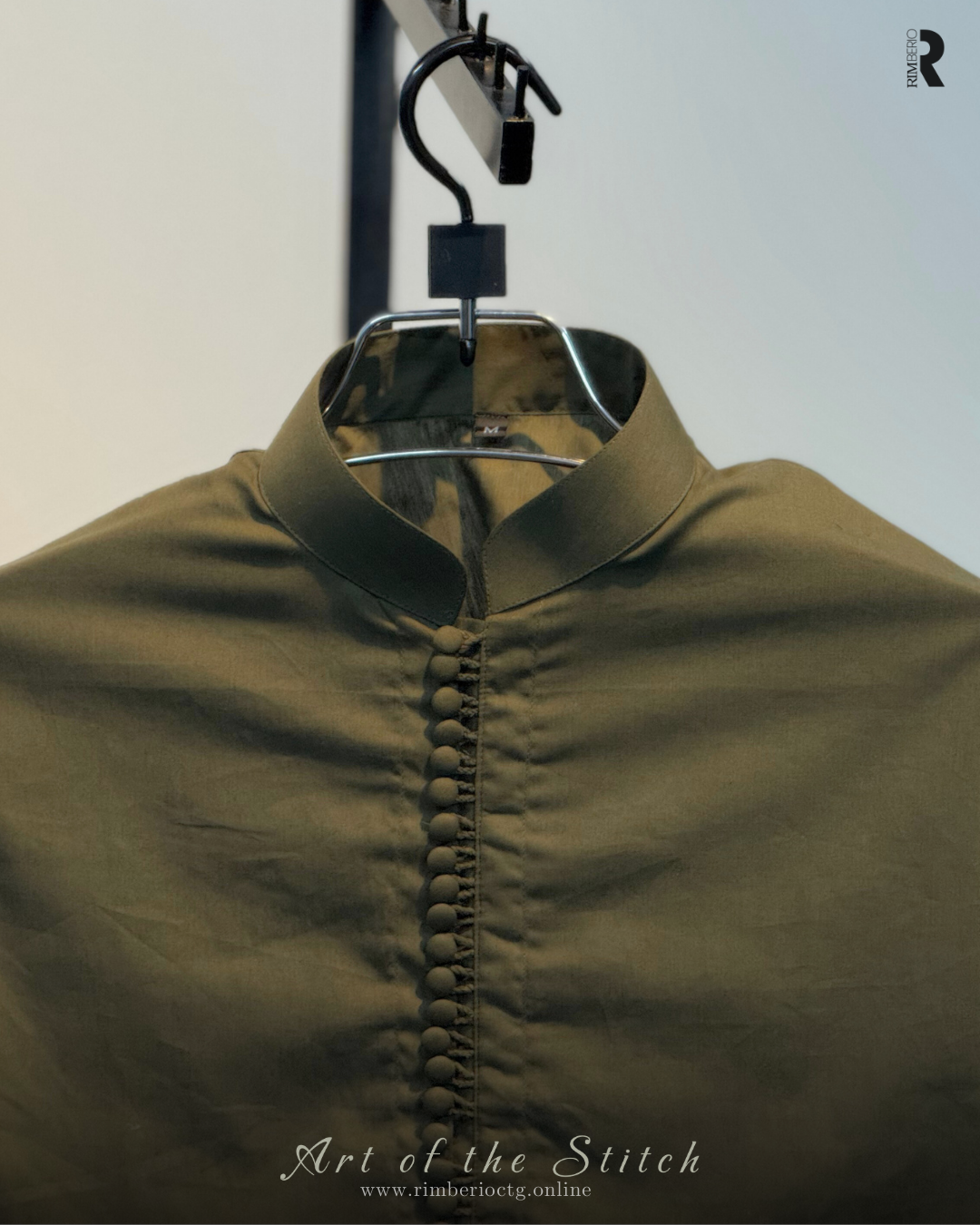 SALAR | MILITARY GREEN SHORT PANJABI