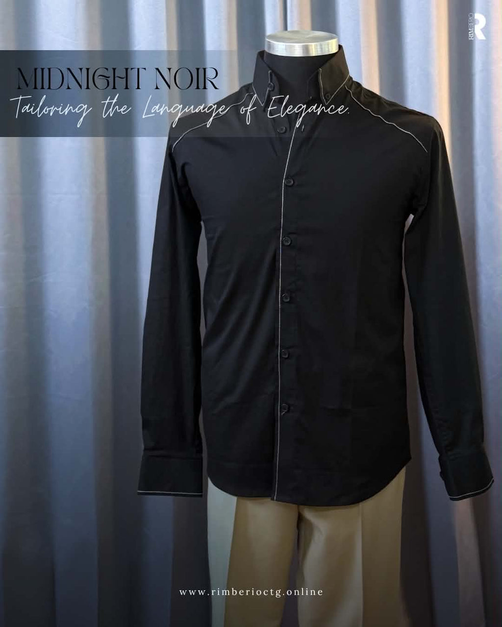 MIDNIGHT NOIR FORMAL SHIRT