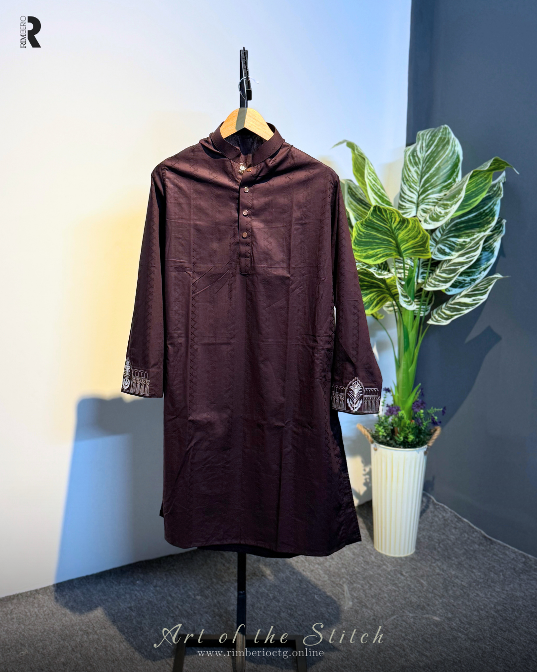 KABEER | MAROON PANJABI