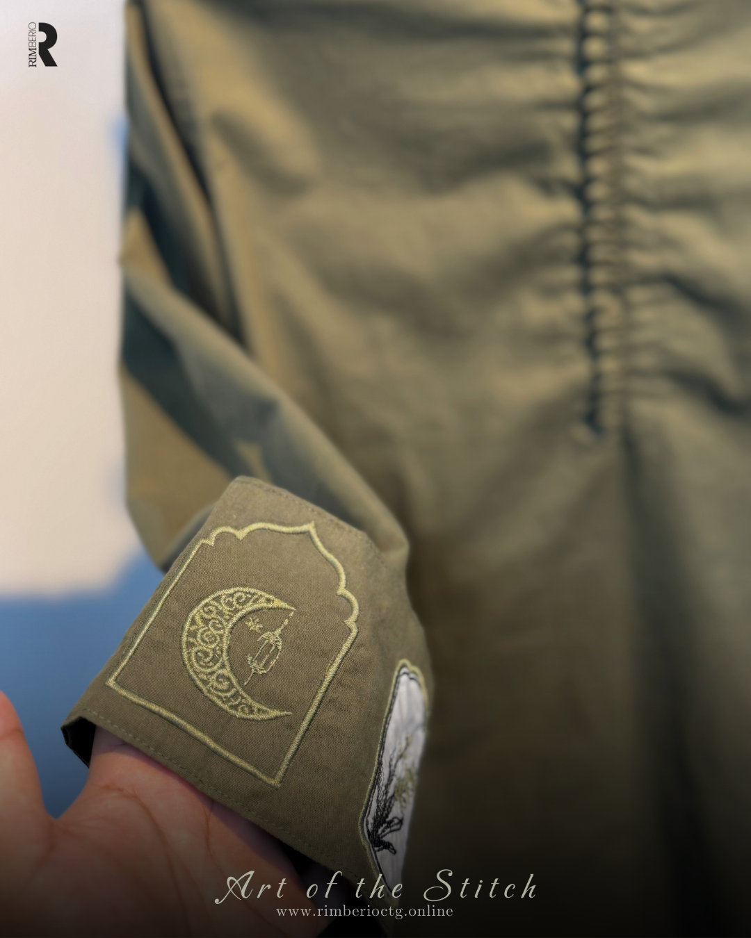 SALAR | MILITARY GREEN SHORT PANJABI