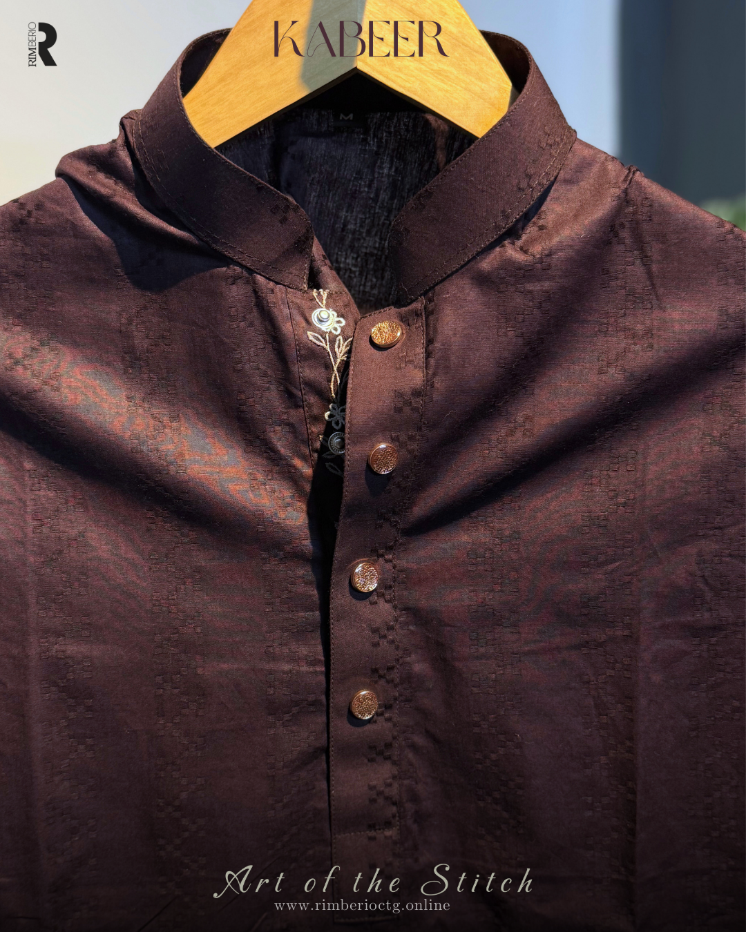 KABEER | MAROON PANJABI