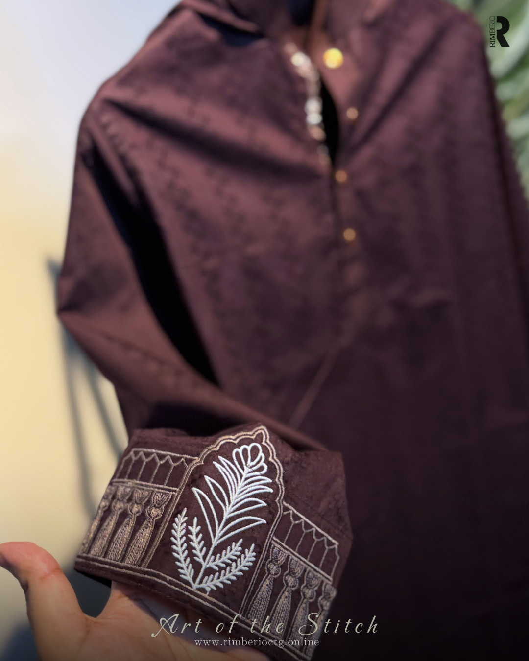 KABEER | MAROON PANJABI