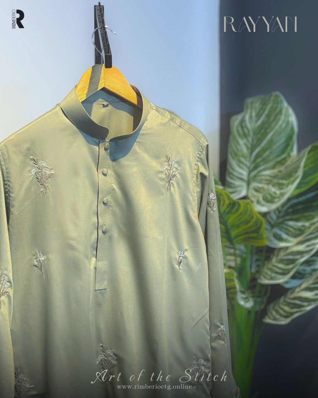 RAYYAN | LEMON LIGHT PANJABI