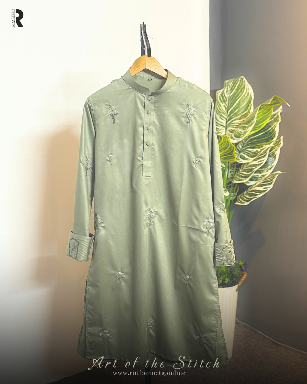 RAYYAN | LEMON LIGHT PANJABI